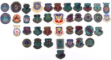 40 WWII US AIR FORCE FIGHTER SQUADRON PATCHES LOT