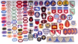 WWII US LARGE LOT OF PATCHES PIR INSIGNIA & MORE