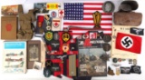 WWI WWII VIETNAM US GERMAN MILITARY COLLECTIBLES