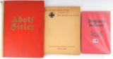 WWII GERMAN THIRD REICH HITLER CARDS & BOOKS