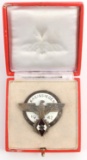 WWII GERMAN REICH KREISSIEGER 1942 BADGE CASED