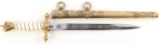 WWII GERMAN KRIEGSMARINE ADMIRALS DAGGER SCABBARD