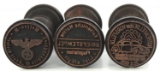 WWII GERMAN THIRD REICH HAND STAMP LOT OF 3