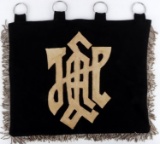 WWII GERMAN SS LIEBSTANDARTE HITLER TRUMPET FLAG