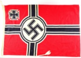 WWII GERMAN THIRD REICH KRIEGSFLAGGE FLAG