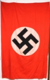 WWII GERMAN THIRD REICH NSDAP BANNER FLAG