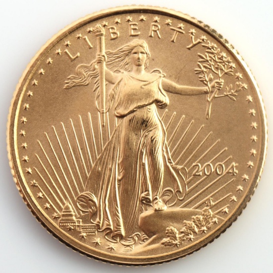 1/10TH OZ GOLD AMERICAN EAGLE COIN