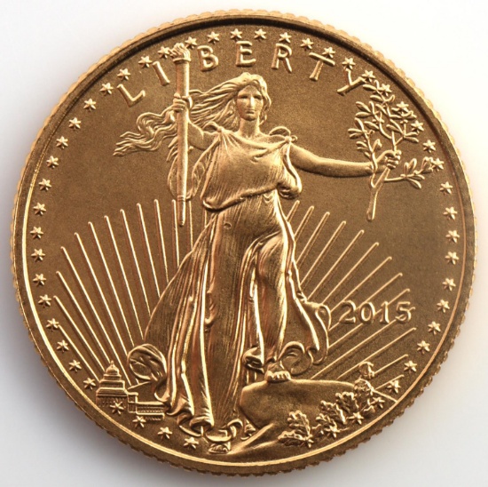 1/10TH OZ GOLD AMERICAN EAGLE COIN