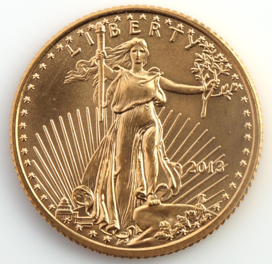1/10TH OZ GOLD AMERICAN EAGLE COIN