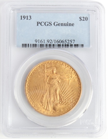 1913 ST GAUDENS 1 OZ GOLD COIN PCGS