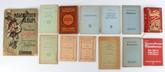 13 RARE ASSORTED GERMAN SONG BOOK LOT