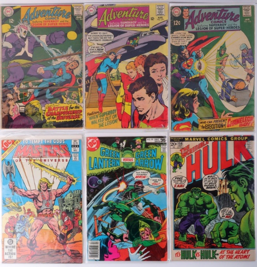 LOT 6 DC MARVEL 1960'S SILVER AGE ADVENTURE COMICS