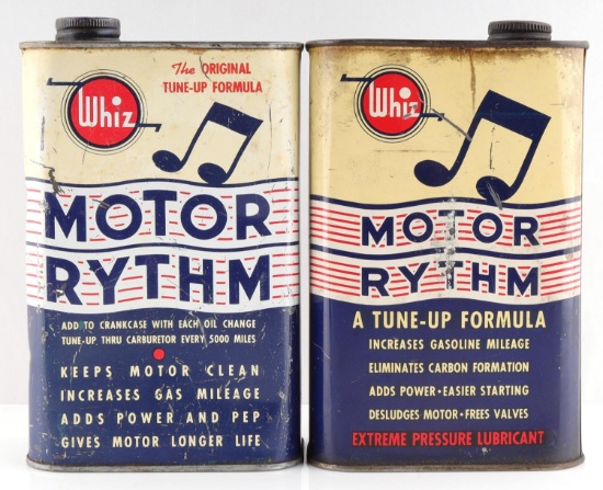 2 PINT CAN LOT OF 3 MOTOR RYTHM LUBRICANT