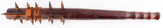 WWI SPIKED TRENCH MACE TRUNCHEON