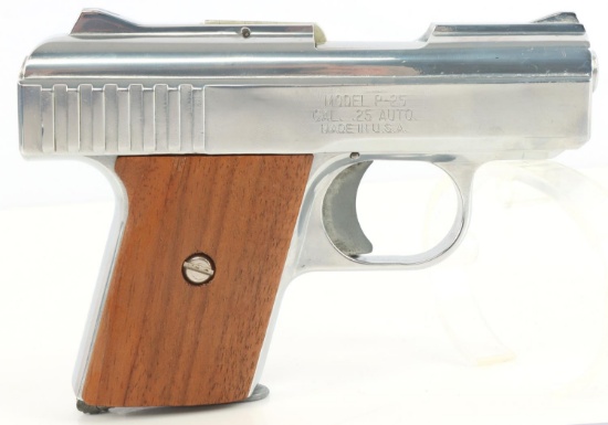 RAVEN ARMS MODEL P-25 SEMI AUTO .25 PISTOL