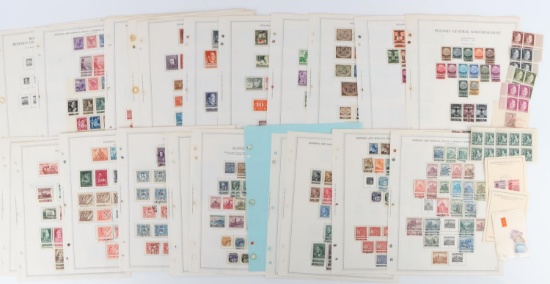 MOSTLY COMPLETE WWII GERMAN STAMP BOOKLETS
