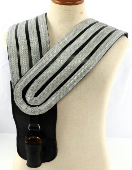 WWII GERMAN FLAG BANNER BEARER SHOULDER HARNESS
