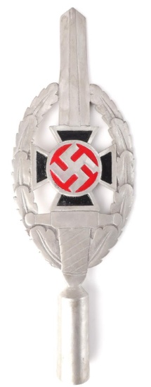 WWII GERMAN THIRD REICH FLAG POLE FINIAL