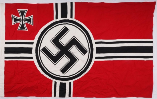 WWII GERMAN REICH NSDAP KRIEGSFAHNE WAR FLAG