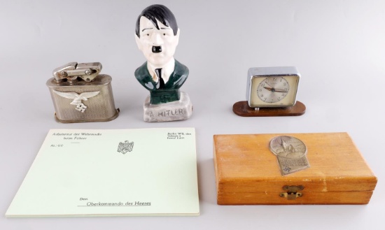 ITEMS OF WWII GERMAN THIRD REICH INTEREST