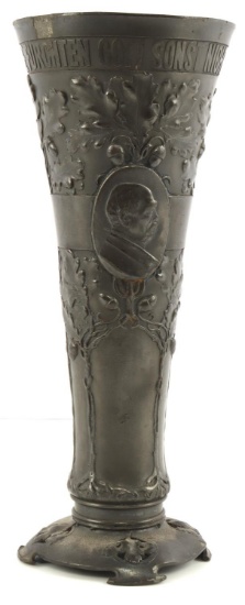 WWI WE GERMANS FEAR GOD OTTO VON BISMARK VASE