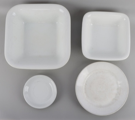 4 WWII GERMAN REICH LUFTWAFFE PORCELAIN DINNERWARE