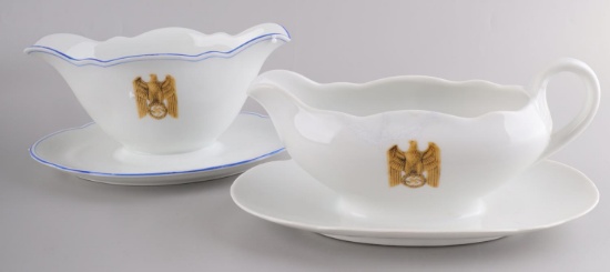 2 WWII GERMAN REICH NSDAP LEADER PORCELAIN BOWLS