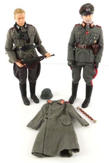 WWII GERMAN ACTION FIGURES MODEL & BRUNO