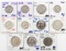 US SILVER COIN VARIETY CHERRYPICKERS LOT OF 11