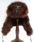 WWII GERMAN SS RABBIT FUR WINTER HAT