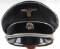 WWII GERMAN THIRD REICH SS OFFICER VISOR