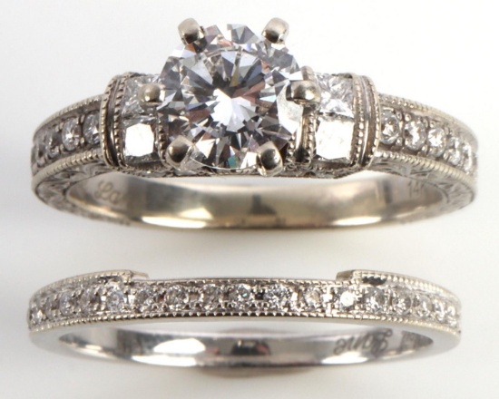 .6 CARAT DIAMOND NEIL LANE BRIDAL WEDDING SET