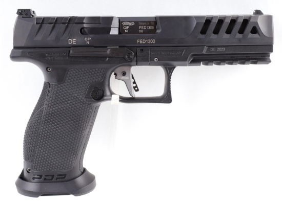 WALTHER PDP FULL SIZE SEMI AUTO 9MM PISTOL