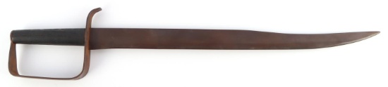 CONFEDERATE ATTRIBUTED D GUARD BOWIE KNIFE SWORD