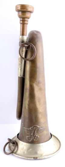 WWII GERMAN REICH HJ HITLER YOUTH BUGLE