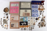 6.5 POUNDS OF UNSEARCHED COINS TOKENS NUMISMATICS