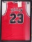 MITCHELL & NESS COA SIGNED MICHAEL JORDAN JERSEY