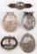WWII GERMAN THIRD REICH NAVAL BADGE LOT OF 5