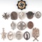 WWI & WWII GERMAN THIRD REICH BADGE LOT OF 14