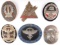 WWII GERMAN THIRD REICH PLAQUE & BADGE LOT OF 6