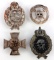 WWI & WWII GERMAN STORMTROOPER LOT OF 7 MEDALS