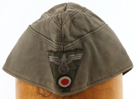 WWII GERMAN REICH WHERMACHT GARRISON CAP