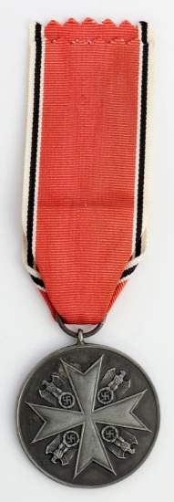 WWII GERMAN REICH SILVER MEDAL OF MERIT 8TH CLASS