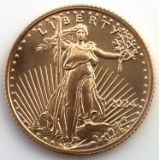 1/10TH OZ GOLD AMERICAN EAGLE COIN