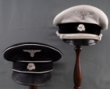 WWII GERMAN REICH WAFFEN SS ALLGEMEINE VISOR CAP