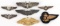 7 WWII US AIRFORCE & NAVY STERLING WING BADGE LOT