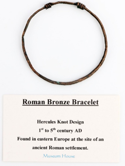 ANCIENT ROMAN EMPIRE BRONZE BRACELET