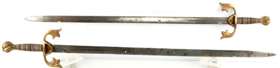OLD CASTLE DECORATIVE LONG SWORDS