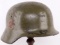 WWII GERMAN REICH SA M40 COMBAT STAHLHELM HELMET