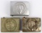 LOT 3 WWII GERMAN REICH HITLER YOUTH BELT BUCKLES
